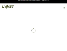 Tablet Screenshot of hotelavet.com